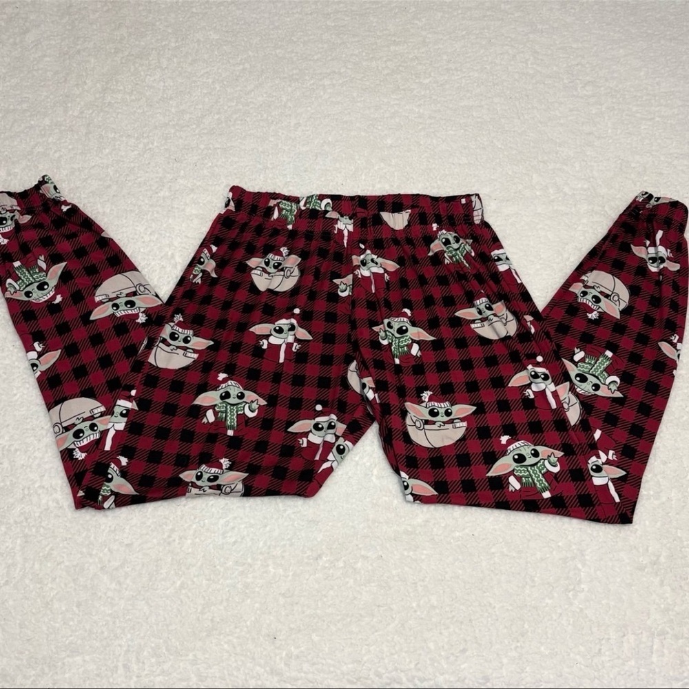 Slumber Star Wars Women Baby Yoda Christmas Pajama Pants